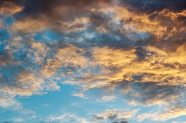 günbatımı renk gradyan elbette bulut bulutlar ile