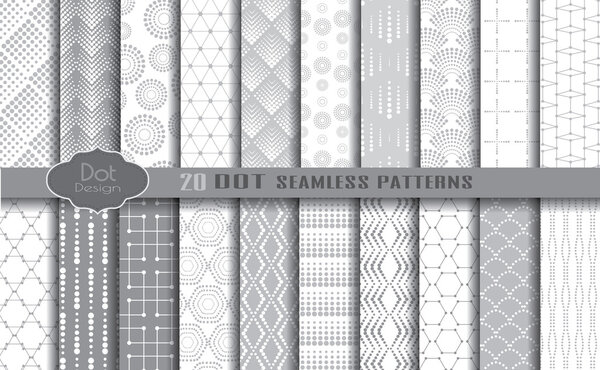 dot seamless patterns