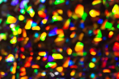 Çok renkli, parlak, soyut, bulanık arkaplan. Parıltı bokeh