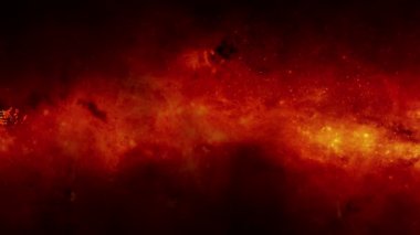 Animasyonlu arka plan ile müzik notaları, akan, akarsu müzik notlar uçan müzik notlar