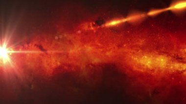Animasyonlu arka plan ile müzik notaları, akan, akarsu müzik notlar uçan müzik notlar