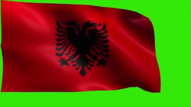 Arnavutluk Cumhuriyeti, Arnavutluk, Arnavut bayrak - döngü bayrağı