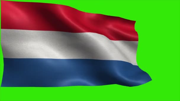 Royaume des Pays-Bas, Drapeau des Pays-Bas, Drapeau néerlandais - boucle 