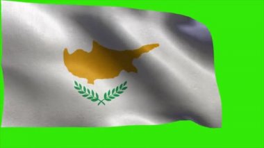 Kıbrıs Cumhuriyeti, bayrak Kıbrıs - döngü