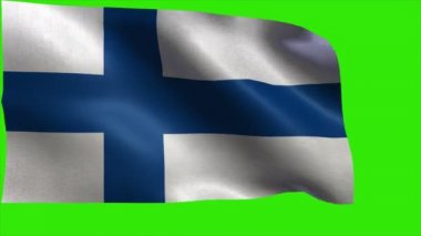 Finlandiya Cumhuriyeti - Finlandiya, Finlandiya bayrağını - döngü bayrağı