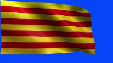 Catalonia bayrak, Katalanca bayrak - La Senyera ve L'Estelada - döngü