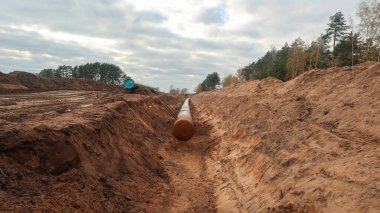 Boru hattının onarımı için boru katmanı.