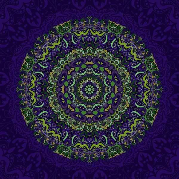 Ethnisches Mandala — Stockvektor