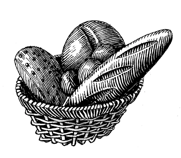 Bäckerei und Konditorei Illustration-isoliert 2 — Stockfoto