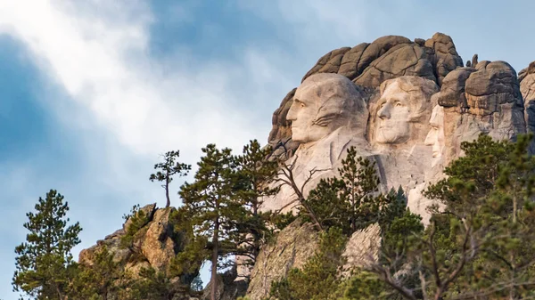 Profilo Mount Rushmore National Memorial South Dakota — Foto Stock