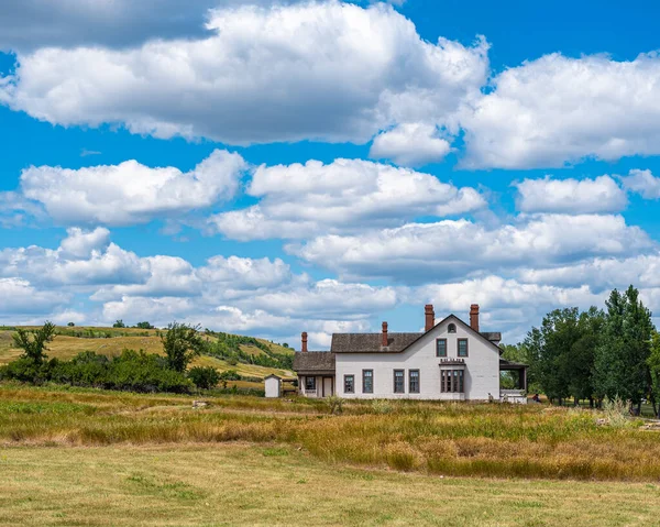 Custer House Fort Abraham Lincoln State Park Dans Dakota Nord — Photo