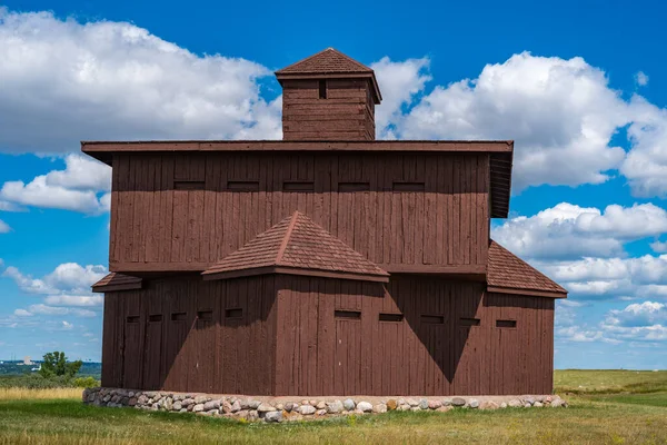 Blockhouse Fort Abraham State Park — Stock fotografie