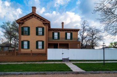 Abraham Lincoln 'un Springfield, Illinois' deki evi