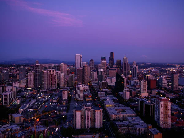 Horizonte de Seattle — Foto de Stock