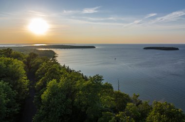 Kartal kule görünümünden