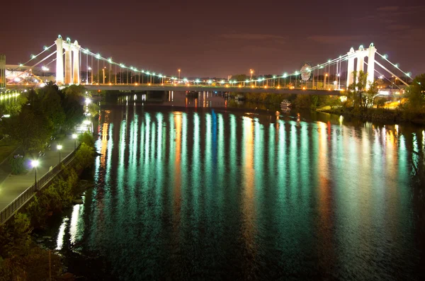 Hennepin avenue Bridge, most — Stock fotografie