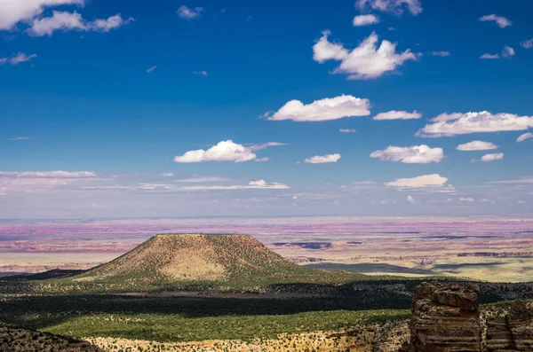 Vista del volcán extinto desde el desierto Vista en el Gran Cañón —  Fotos de Stock