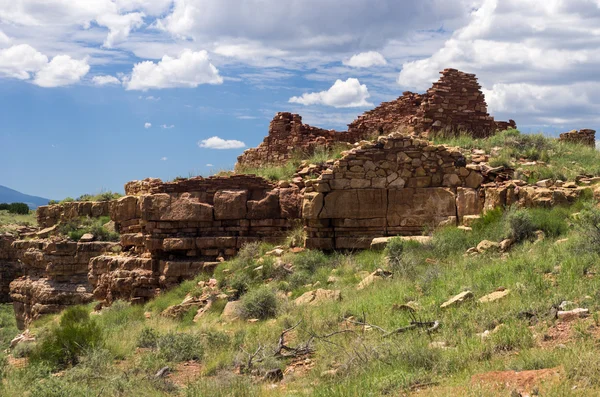 Ruines de Pueblo dans le monument national de Wupatki — Photo