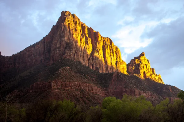 The Watchman at Sunset — Stock Photo, Image