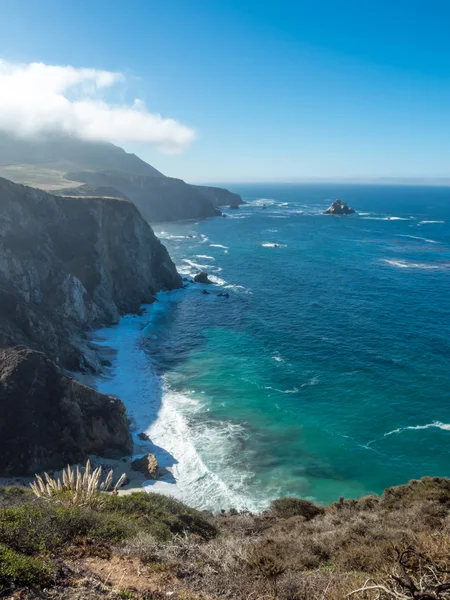 Побережье вблизи Big Sur — стоковое фото