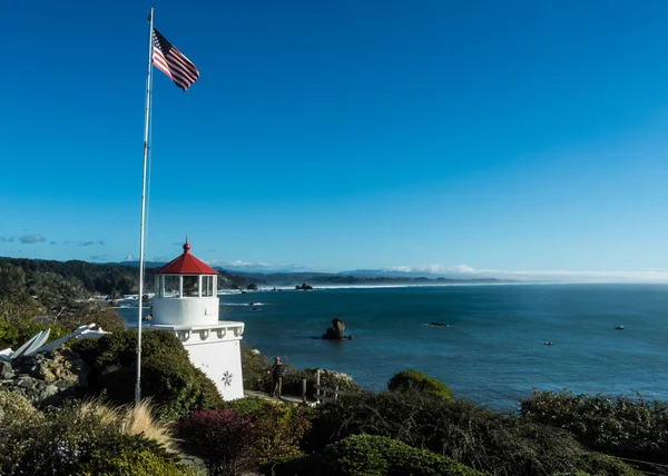 Trinidad Head Light — Zdjęcie stockowe