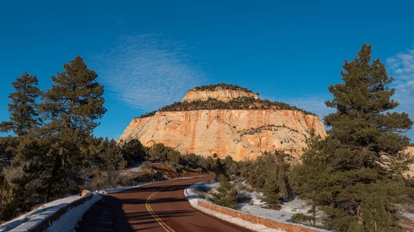 Butte no Parque Nacional de Zion — Fotografia de Stock