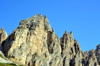 Gardena Pass dolomiti unesco İtalya