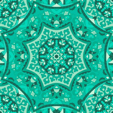 Seamless modeli. Güzel renklerde dekoratif desen. Vektör arka plan