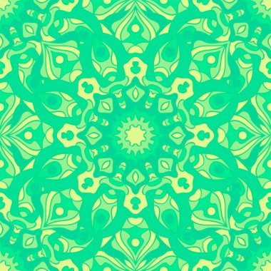 Seamless modeli. Güzel renklerde dekoratif desen. Vektör arka plan