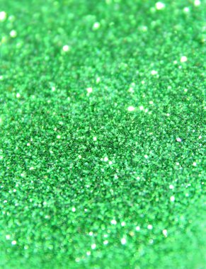 Yeşil bulanık arka plan glitter pırıltı