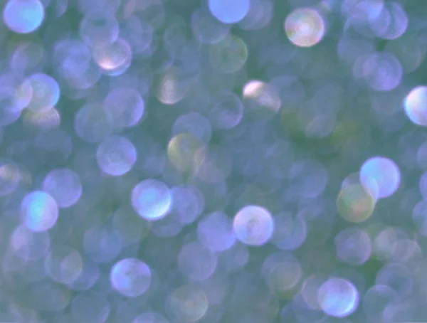 Defocused bokeh light, blue blurry sparkles, background — Stock Photo, Image