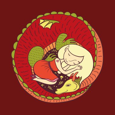 Sihirli kız ve ejderha