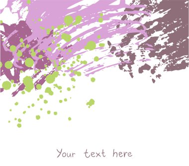 Mor lekesi ve noktalar arka plan