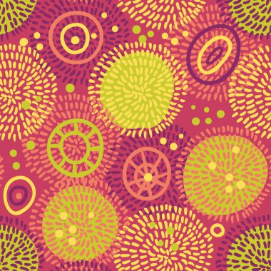 Tatlı parlak soyut seamless modeli