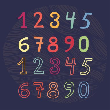 Renkli sayılar kümesi