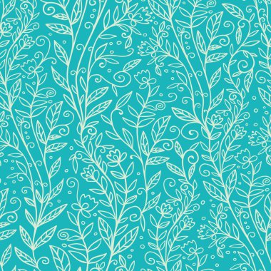 Çiçek açması şube seamless modeli