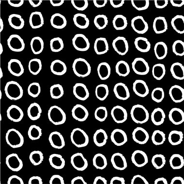 Sanatsal daireler seamless modeli