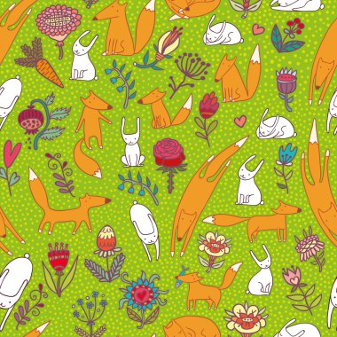 hayvanlar seamless modeli