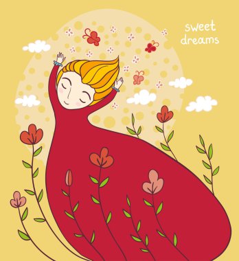 Rüya gibi kız kartı