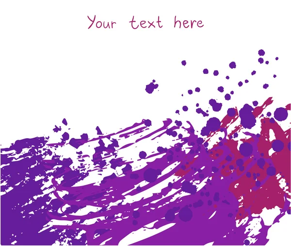 Parlak mor lekesi ve noktalar arka plan