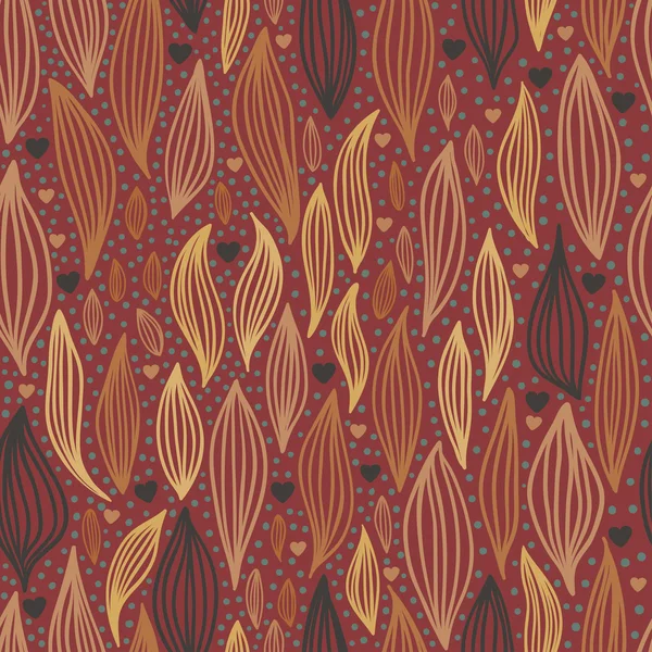 Patrón marrón sin costura vertical abstracto — Archivo Imágenes Vectoriales