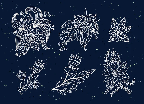 Voorjaar bloemen collection — Stockvector