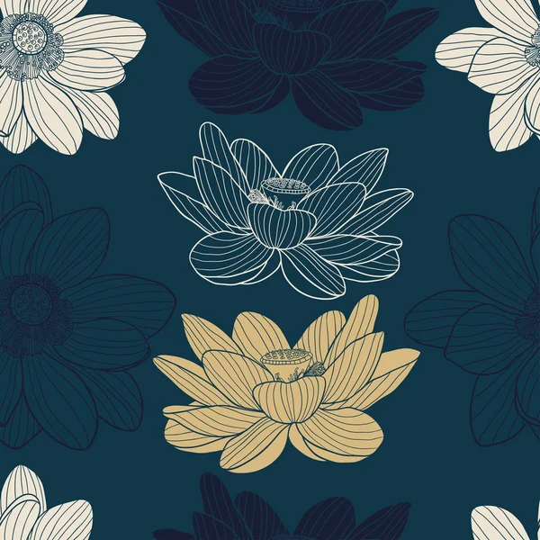 Nilüferler güzel seamless modeli