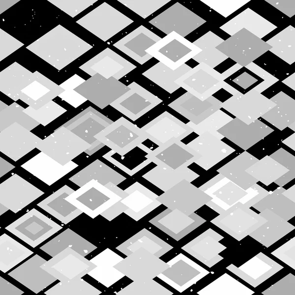 Patrón gris abstracto sin costura con rombo — Vector de stock