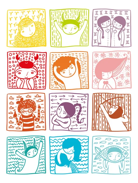 Renkli yıldız falı