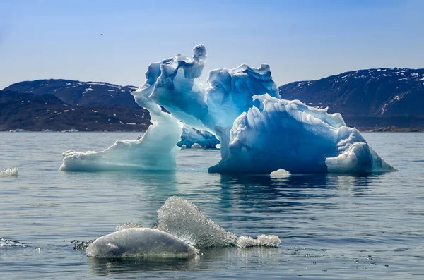 Strane Forme Del Ghiaccio Iceberg — Foto Stock