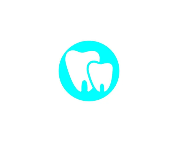 Logotipo Dental Modelo Vetor Ilustração Ícone Design —  Vetores de Stock