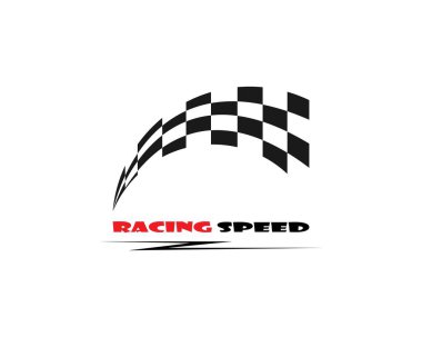 Daha Hızlı Logo Şablonu vektör çizimi tasarımı