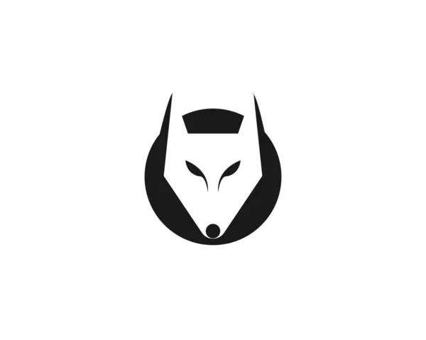 Векторная Иллюстрация Логотипа Head Wolf — стоковый вектор