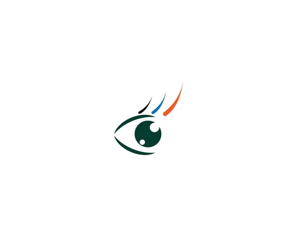 Logotyp För Ögonvård — Stock vektor